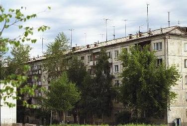 Woonkazerne in Irkustsk